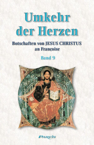 Lieber Leser, Hier halten sie den neunten Band der Botschaften der Umkehr der Herzen in ihren Händen. Es ist immer der gleiche Appell, den Jesus fortwährend an unsere arme Menschheit richtet, aber in diesem neunten Band gibt es etwas Wichtiges: Denn der Herr sagt uns hier, dass dies die "Zeit Seiner Rückkehr" ist. Mit welcher Liebe hören wir Jesus von Seinem Herzen sprechen. Wie können wir uns da nicht durch das Wort Dessen gewinnen lassen, der sich als Bettler der Liebe bezeichnet, als unendlich liebender Vater, der uns einlädt voranzugehen, indem wir vertrauensvoll Seinen Willen wählen und Seinem Kreuz folgen, es aus Liebe mit Ihm tragen, der uns aufruft zu vertrauen, weil der Heilige Geist uns beisteht und uns hilft zu wachsen und dabei dennoch klein und demütig zu bleiben. Wir sind immer noch gleich schwach und sündig, aber Jesus ist stets da, um uns zu reinigen und zu stärken, denn Er bemerkt wohl, dass wir nach Ihm dürsten. Und Jesus kündet für die nahe Zukunft ein Kreuz am Himmel an. Gott bringt uns Sein Licht, das dank Seiner Heiligen Gegenwart Weisheit, Wahrheit, Friede und schliesslich Freude bedeutet. Und unser Leben wird dadurch völlig erneuert. Wir müssen die Botschaft, die der Herr uns sendet, wirklich ernst nehmen. Diese Seiten wurden durch Jesus Selbst geschrieben. Françoise ist nur ein einfaches Werkzeug. Es sind Worte von Feuer, die Jesus Seiner Vertrauten diktiert hat. Françoise musste als Erste diesem Weg der Reinigung folgen. Für sie war nichts einfach, aber Jesus war ihre Stütze, wenn sie in ihrem Herzen das intensive Brennen der Liebe Christi fühlte. Lieber Leser, wenn du diese wunderbaren Texte liest und meditierst, bitte den Herrn, dass Er dich in deinem Inneren immer mehr Seine Gegenwart und den Willen spüren lässt, Ihm nachzufolgen. Der geistliche Vater von «Françoise»