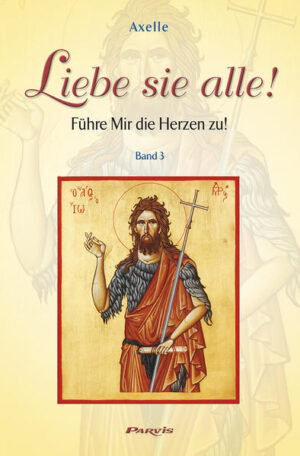 «Führe Mir die Herzen zu! Mach mich durch deine Worte begehrenswert. Wecke die Herzen und gewinne sie für mich. Was ich dir anvertraue, gilt für jeden in dem Maß, in dem er es annimmt. Doch jede Seele muss selbst kommen und sich mir übergeben, um direkt zu empfangen, was für sie richtig ist, was meine Liebe, durch das Wirken des Heiligen Geistes, für ihre Erbauung bereithält. Jedes stille Gebet ist ein einmaliger Austausch einer ganz einmaligen Seele mit dem Einmaligen! Sei also im Frieden. Wenn du sprichst, findet die Seele, die sich voll guten Willens öffnet, eine Nahrung, um ihre Beziehung mit mir und dadurch mit sich selbst und den anderen besser zu leben. Eine argwöhnische Seele jedoch wird nichts empfangen… Für bestimmte Personen ist meine Stunde noch nicht gekommen. Sei nicht traurig darüber! Empfange jeden und schaue ihn mit einem vertrauensvollen Blick voller Hoffnung an!… Jeder Blick der Liebe besitzt eine unendliche Macht… So wird meine Herrlichkeit eines Tages aufscheinen und jeden überraschen! Deshalb soll mein Wort: "Dem, dessen Weg du kreuzt, begegnest du nicht umsonst" in dir leben und das Bewusstsein dieser unschätzbaren Gabe neu beleben.»