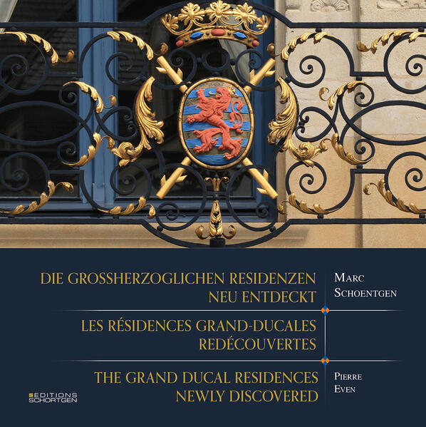 Palais in Luxemburg und die Schlösser Berg & Fischbach Die 450 Jahre alten Reliefs der Renaissance-Fassade des großherzoglichen Palais und die Transformationen der 1890er Jahre ermöglichen in der Gesamtsicht nur selten den Blick auf die Details. Dies gilt auch für die weniger zugänglichen Fassaden und Parks der Schlösser Berg und Fischbach. Bei allen drei Residenzen hat Fotograf Marc Schoentgen über viele Wochen der Betrachtung die zahllosen Besonderheiten und Einzelaspekte der Fassaden im Bild festgehalten und geordnet. Die dabei gewonnenen Feststellungen tragen zu neuen Sichtweisen auf die großherzoglichen Residenzen bei. Die Texte von Pierre Even zu deren Geschichte und ihre kunstgeschichtliche Erhellung fassen die bisherigen Erkenntnisse zusammen und korrigieren und ergänzen sie. Die Baugeschichte von Schloss Berg 1907-1911 wird aufgrund neu erschlossener Quellen hier erstmals veröffentlicht.