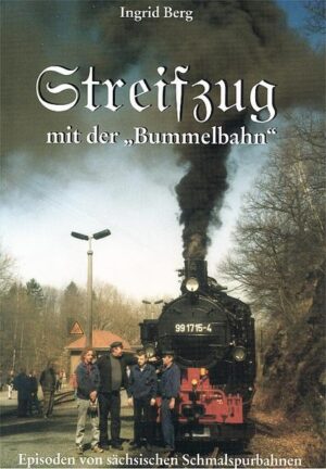 Dank vieler Eisenbahner und Zeitzeugen rattert die "Bummelbahn" nun bereits in einer 3. Edition in ernsten und heiteren Begebenheiten wieder auf Schienen, die es zum Glück noch gibt und auf solchen, die schon längst der Vergangenheit angehören. Authentische Episoden erinnern an fast vergessene historische Ereignisse auf schmaler Spur. Das vorliegende Buch versucht, einen kleinen Einblick zu vermitteln, wie vor hundert Jahren unsere Vorfahren gereist sind. Vom Lokpersonal und von Lehrlingen der "alten Schule" ist die Rede - auch von einem Crash in den 1930er Jahren in Hohnstein, bei dem die Lok, statt in den Bahnhof, durch das geschlossene Tor in den Lokschuppen "einfuhr". Wie es 1945, bei Kriegsende, auf den Strecken Frauenstein - Klingenberg-Colmnitz und Hainsberg - Kipsdorf zuging, berichten Zeitzeugen aus eigenem Erleben. Über die erste Fahrt ab Klingenberg nach dem Kriege erfährt man, dass sie mit der Entgleisung der Lok und dem schräg an einem Telegrafenmast lehnenden Packwagen endete. Vom Malheur des sich in jedem Winter wiederholenden Steckenbleibens auf den verwehten Gebirgsstrecken berichtet ein Dippoldiswalder Lokführer. Desweiteren kann man die Nöte des Lokpersonals bei Begegnungen mit Hornvieh auf "freier Wildbahn" miterleben und sich mit dem Lokführer freuen, der die Lok noch vor seinem Widersacher, einem Bullen, erreichte. Von der Zittau - Oybin, Johnsdorfer Schmalspurbahn lernt man den "Tierischen Haltepunkt" Teufelsmühle kennen, liest vom illegalen Schweineschlachten in Notzeiten, vom "Handtuchtag" in Bertsdorf und vom "Schienendampfer", den ein Lokführer mittels eines Eimers über der Dampfpfeife kreiert hatte. Auch über die beinahe bestrafte Eigeninitiative des Radeburger Lokpersonals, welches die Kohlen zur Beförderung eines Personenzuges in der BHG "einkaufen" mußte, kann man heute schmunzeln - und über Rußwolken, die beim illegalen Rohrereinigen zwischen Radebeul Ost und Radeburg die Anwohner "erfreuten" sowie über die Rußwolke, die ein auf der Lok verfeuerter Pneu in Oberdittmannsdorf erzeugte. Das letzte Kapitel ist dem Jahrhunderthochwasser gewidmet. Die letzte Fahrt der Weißeritztalbahn zu Beginn der Flut wird beschrieben - und der Überlebenskampf, den die Mitglieder der IG Weißeritztalbahn für ihre Strecke führen. Auf dem Titelbild ist die legendäre Lok 99 715 zu sehen, mit deren Entgleisung auf dem Bahnhof Oberbobritzsch die Frauensteiner Strecke 1971 eingestellt wurde. Diese Lok hat es nach über 30 Jahren geschafft, wieder "gesund" auf eigenen "Rädern" zu stehen. Am 16. April 2003 absolvierte sie zwischen Dippoldiswalde und Seifersdorf, dem zur Zeit befahrbaren Abschnitt der Weißeritztalbahn, ihre Probefahrt erfolgreich. Und so, wie diese Lok ihren Überlebenskampf gewonnen hat, so wird hoffentlich auch die dienstälteste Schmalspurbahn Deutschlands, die Weißeritztalbahn, bald wieder von Freital-Hainsberg nach Kipsdorf fahren.