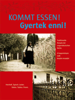 Suppen, Pörkölt, Mehlspeisen und viele weitere Köstlichkeiten – das ist die ungarndeutsche Küche. Entdecken sie in diesem Buch viele gut gehütete Rezepte von ungarndeutschen Familien aus der Schwäbischen Türkei. Dieses Buch wird herausgegeben von der Stadt Wernau (Neckar) zum Jubiläum 20 Jahre Städtepartnerschaft Wernau (Neckar) Deutschland – Bonyhád Ungarn.