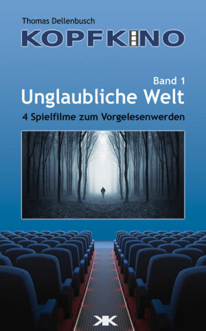 Vier Mystery-Erzählungen zum Vorlesen. 1. Sebastian Gruhn nutzt seine übersinnlichen Fähigkeiten, um für die Polizei ein entführtes Mädchen zu finden. 2. Martha Vadeva soll groß erben. Aber sie weiß nicht, von wem und warum. 3. Otto Bendner wird Nobelpreisträger für Physik. Dann wird er von einem geheimnisvollen Kollegen kontaktiert. 4. Eine Frau ohne Erinnerung wird von einem 80jährigen durch ihr eigenes Unterbewusstsein geführt. Mehr Infos auf meinkopfkino.de - Drehbuchautor Michael Meisheit ("Lindenstraße") schrieb das Vorwort: "Entführt wird man in dem Band 'Unglaubliche Welt' in sehr unterschiedliche Geschichten, die eines eint: Spannung von der ersten Minute an! Dazu kommen überraschende Wendungen und immer eine gute Portion Mystery, so dass die Zuhörer manches Mal staunen werden."