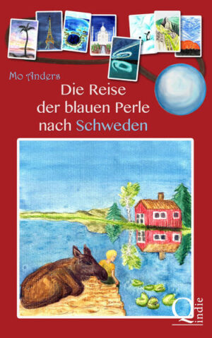 Eriks Papa ist verliebt - aber irgendwas stimmt da nicht. Und nun muss Erik nach Stockholm, um die Problemlöser Sven Svensson und Olle Olsson um Rat zu fragen. Auf der abenteuerlichen Reise wird er begleitet von Ebba, der Elchkuh mit hypnotischen Kräften. Aber dann kommt alles ganz anders. Schaffen die beiden es rechtzeitig zurück zum Fest am Mittsommerabend, um einen Plan zu verhindern? Ein Buch über eine außergewöhnliche Freundschaft in Schweden. Die Bände der Abenteuerserie sind einzeln lesbar, denn: Jeder Band spielt in einem neuen Land mit neuen Hauptfiguren und ist eine abgeschlossene Geschichte. Die blaue Perle, die magische Kräfte hat und ein Symbol für die Erde ist, verbindet die Kinder über Ländergrenzen hinweg.