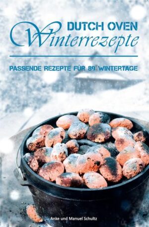 7 gute Gründe im Winter draußen zu kochen Wir sind total bekloppt! Das dachten wir schon oft, wenn wir bei Eiseskälte, dick eingepackt draußen standen und den Dutch Oven herausholten. Heute wissen wir: Selbst wenn wir bekloppt sein sollten, wir sind nicht allein! Ganz im Gegenteil! Durch unsere Freunde und die unzähligen Kontakte über unseren Grill-Shop wissen wir, dass es sehr viele Enthusiasten gibt. Menschen, die erkannt haben, welch ganz besondere Freude das Kochen draußen macht. Gerade im Winter. Hier sind 7 gute Gründe, im Winter draußen zu kochen: Der Winter bietet seine ganz eigene Romantik. Die Urtümlichkeit des Kochens mit Feuer und Glut tritt in der kalten Jahreszeit in besonderer Weise hervor. Dein Immunsystem wird gestärkt. Du bist besser vor den typischen Krankheiten des Winters geschützt. Aktivitäten im Freien am Dutch Oven wirken vorbeugend gegen Winterdepressionen. Du findest Entspannung. Die kalte, frische Luft trägt dazu bei. Hinzu kommt, dass im Winter meist weniger Menschen draußen sind, Rasenmäherlärm und andere Einwirkungen entfallen. Bist du Allergiker oder leidest an Heuschnupfen, kannst du endlich aufatmen: Die Luft im Winter ist meist pollenarm und weniger belastet. Du weißt selbst kleine Freuden zu schätzen. An trüben Tagen wird dir schon der kleinste Sonnenschein ein Lächeln auf die Lippen zaubern. Du wirst dich königlich fühlen! Wenn du alles gemeistert hast und dein Gericht in der kalten winterlichen Umgebung fertig ist, dann wirst du von einem ganz besonderem Gefühlt der Befriedigung geflutet. Die flammo Dutch Oven Winterrezepte Zu Beginn fassen wir noch einmal zusammen, was du beim Kochen mit dem Dutch Oven beachten solltest. Dabei gehen wir auch auf die Besonderheiten des Winters ein. Das Buch ist daher auch für Dutch Oven Einsteiger geeignet. Danach betrittst du den Hauptteil des Buches. Für jeden Winter-Tag gibt es ein leckeres Rezept. An besonderen Tagen (Nikolaus, Weihnachten, Julfest und vielen weiteren mehr...) wird zum passenden Rezept die Geschichte des Anlasses erzählt. Mit diesem Buch zauberst du dir viele bleibende Erinnerungen an einen schönen Winter!