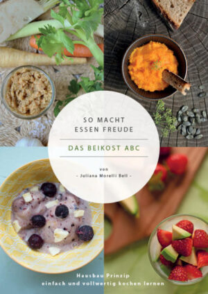 Wann soll ich mit der Beikost beginnen? Wie fange ich es an? Und was kann mein Kind eigentlich alles schon essen? In „So macht Essen Freude - das Beikost ABC“ finden Sie nicht nur Antworten auf diese Fragen. Sie erhalten außerdem zahlreiche praktische Tipps, persönliche Erfahrungen und 40 leckere Rezepte, die der ganzen Familie schmecken. Was dieses Buch so besonders macht? Es enthält nicht nur Theorien und Rezepte, sondern auch persönliche Geschichten der Autorin und Praxisbeispiele aus dem (Koch-)Alltag mit Kindern. Dabei steht vor allem die Einzigartigkeit eines jeden Kindes im Vordergrund. Und wenn Sie sich oft fragen "was soll ich denn heute kochen?", dann hilft Ihnen das Hausbau Prinzip. Denn um Ihre Familie ausgewogen zu ernähren, müssen Sie sich nicht mit Vitamin- und Mineralstoffgehalt einzelner Lebensmittel auseinandersetzen. Sie lernen einfach Abwechslung an den Tisch zu bringen, ganz ohne aufwändige Nährstoffzählerei.