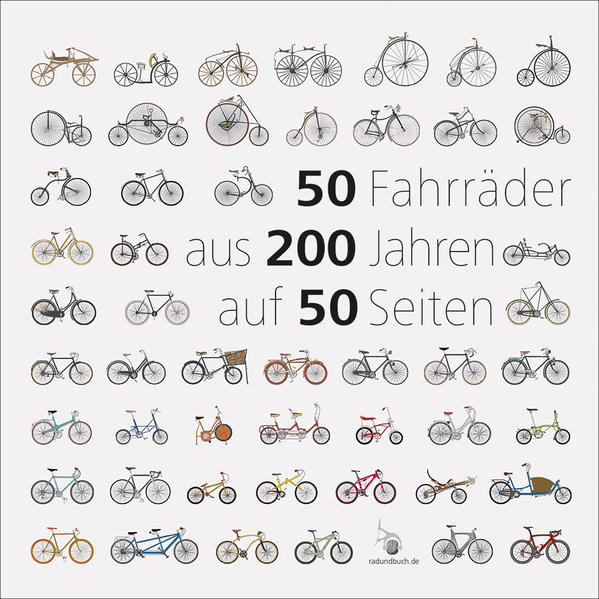 50 Fahrräder aus 200 Jahren auf 50 Seiten | Bundesamt für magische Wesen