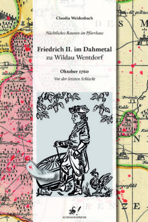 Es war einer dieser Tage, an denen der Wind wie ein herrenloser Hund durch die Weiten branden-burgischer Landschaft streift. Nichts deutete darauf hin, dass es etwas anderes geben könnte, als diese Verlorenheit und ein In-sich-Ruhen darin ... So beginnt die auf einem unscheinbaren Kirchen-bucheintrag basierende Geschichte des vorliegenden Buches. Bekannt ist, dass im Oktober 1760 der preußische König Friedrich II. samt Gefolge in einem Pfarrhaus übernachtete, das sich auf sächsischen Boden befand. Heute heißt der Ort Wildau Wentdorf und gehört zur Gemeinde Dahmetal. Von einem verheerenden Feldzug aus Schlesien kommend, befand sich der König mit 20.000 Mann auf dem Weg nach Torgau, wo er, was er da noch nicht wissen konnte, die letzte Schlacht des Siebenjährigen Krieges zu überstehen hatte, aus welcher er schließlich als „Friedrich der Große“ hervorging. Das kleine, zwischen Dahme und Luckau gelegene Dorf tritt kurz aus dem Schlagschatten allgemeiner Geschichtsschreibung. Spielerisch verweben sich in der Erzählung fiktive Begegnungen mit historischen Fakten und halten Momente am Rande des Welt-geschehens fest. Ausgestattet mit 50 Illustrationen der Autorin