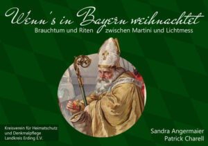 Die Weihnachtszeit - das ist und war immer schon etwas ganz Besonderes. Um wie vieles mehr gilt dies für Bayern und den Alpenraum, wo das Bewahren des Althergebrachten ganz selbstverständlich zur kulturellen Identität dazugehört. Der Begriff „Weihnachtszeit“ wird im für uns allgemein mit den vier Adventswochen gleichgesetzt, der volkstümliche Weihnachtsfestkreis beginnt allerdings rund um den St. Martinstag und endet mit den zu Maria Lichtmess gehörenden Schlenkerltagen. Da in Bayern bis in die 1960er Jahre eine bäuerliche Kultur vorherrschte, entspringen die meisten dieser vorweihnachtlichen Volksbräuche und Riten hauptsächlich der ländlichen Bevölkerung, die neben dem christlichen Brauchtum und dem Gebet, stets Zutrauen in Riten des Aberglaubens fand. Aus ihnen entspringt der oft beschworene Zauber des Advents mit seiner Staaden Zeit: besinnlich, freudig, voll religiöser Inbrunst und manchmal auch unheimlich. Von diesem Zauber will das Buch „Wenn’s in Bayern weihnachtet - Brauchtum und Riten zwischen Martini und Lichtmess“ erzählen. In einer einfachen und vollständigen Chronologie werden die Ursprünge und Besonderheiten des jeweiligen Tages vorgestellt. Die Autoren Sandra Angermaier und Patrick Charell möchten die Leser zu einer inspirierenden Reise in die eigene Kindheit, die Zeit der Eltern oder Großeltern - zu lebendigem Brauchtum und verloren gegangenen Traditionen, zu Kerzenschein in langen Raunächten einladen. Die Publikation mit 174 Seiten und 24 farbigen Abbildungen ist im Buchhandel erhältlich und direkt beim Kreisverein für Heimatschutz und Denkmalpflege Landkreis Erding e.V. unter der Telefonnummer 08122-581377 zu bestellen. Die Publikation (ISBN 978-3-00-061222-0) kostet 18 Euro und bereichert die Vorweihnachtszeit Jahr für Jahr. Kurz-Informationen Wenns in Bayern weihnachtet Brauchtum und Riten zwischen Martini und Lichtmess Autoren: Sandra Angermaier und Patrick Charell Erscheinungsdatum: Martini, 11. November 2018 174 Seiten, 24 farbige Abbildungen, ISBN 978-3-00-061222-0, 18 Euro Herausgeber: Kreisverein für Heimatschutz und Denkmalpflege Lkr. Erding e.V. Alois-Schießl-Platz 2, 85435 Erding, Tel. 08122-581377 Das Buch ist im Buchhandel zu erwerben, ISBN 978-3-00-061222-0 und direkt beim Kreisverein für Heimatschutz und Denkmalpflege im Landratsamt Erding unter der Telefonnummer: 08122-581377