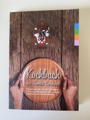 Rezepte aus der Zeitder 50er Jahre bis heute, teils pommersche und ostpreußische Art. Hausmannskost. Das Buch ist aus eine Art Dokumentation, was in dieser Zeit auf den Tisch kam, denn ein großer Teil der Rezepte stammt aus der ursprünglich pommerschen Familie.