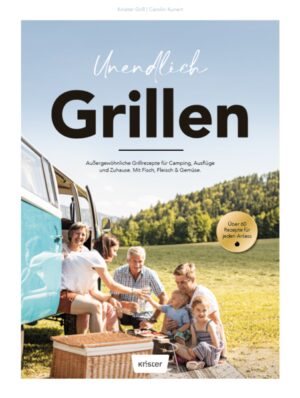 Das Buch "(Un)endlich Grillen” soll euch zeigen wie leicht es sein kann mit einem Picknick Grill in der Natur tolle Gerichte zu zaubern, die wenig Aufwand benötigen, aber ganz viel (Gaumen)-Freude bereiten. Denn dafür braucht ihr lediglich die richtigen Rezepte, eure liebsten Menschen und natürlich einen Knister Grill. Vor allem aber wollen wir euch in diesem Buch zeigen, wie viele schöne Momente und besondere Stunden mit dem Knister Grill verbunden sind. Mit ihm könnt ihr unkompliziert und mit Hilfe einfacher Rezepte aus einem unspektakulären Grillabend ein unvergessliches Erlebnis machen. Diese Erlebnisse mit dem Knister Grill sind genau das Richtige für alle Stadtkinder, die gerne mal spontan in die Natur flüchten, um gemeinsam mit anderen einen entspannten Nachmittag oder Abend zu erleben.