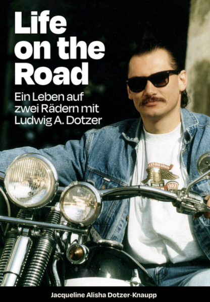 Life on the Road beschreibt den spannenden Werdegang von Herzblutbiker und Firmengründer Ludwig A. Dotzer, der sich auf der Suche nach persönlicher und beruflicher Freiheit seinen ganz eigenen Weg zum Glück bahnte. Neben familiären Schnappschüssen wartet das Buch mit Unternehmensbildern und professionellen Porträts von Ludwigs schönsten Custombikes auf. Die mitreißende Mischung aus Lebensgeschichte- und Unternehmensbiografie spannt in sieben Kapiteln einen Bogen von Ludwigs Kindheit auf dem Land bis in die heutige Zeit. Geboren 1957 als eines von sieben Kindern im beschaulichen Sindersdorf entdeckte Ludwig schon sehr früh seine Liebe zu Maschinen und Motoren. In Life on the Road erfährt der Leser wie aus dem jugendlichen Garagenbastler schließlich nach großer persönlicher Krise und langer beruflicher Findungsphase ein erfolgreicher Unternehmer wurde. Mit seiner Firmengründung als freier Händler und Service-Werkstatt für Harley-Davidson erfüllte sich Ludwig 1990 einen großen Traum: er machte seinen Beruf zur Berufung und hat sich dabei selbst eine Arbeit geschaffen, in der er seine Erfüllung fand.