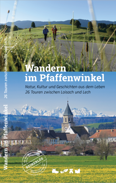 Wandern, Staunen, Genießen - 26 detailliert beschriebene Wandertouren im Pfaffenwinkel zusammengestellt von Renate Dodell und Dr. theol. Anton Schuster. Mit einem Grußwort von Dieter Fischer, Schauspieler und Schirmherr des Hospizvereins im Pfaffenwinkel. Jede Tour mit farbigen Abblidungen und Wanderkarten zur Übersicht. Qr-Codes zum Download ausführlicher Karten und Höhenprofile. Infoblöcke vermitteln Hintergrundwissen zu Kultur und Natur im Pfaffenwinkel. "Geschichten aus dem Leben" geben Einblicke in die Lebensart der Menschen, die im Pfaffenwinkel wohnen. Besonders: Der Reinerlös aus dem Verkauf der Wanderbücher kommt der Hospizarbeit im Pfaffenwinkel zugute!