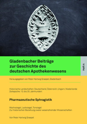 Pharmazeutische Sphragistik | Peter H. Graepel