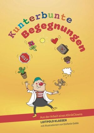 Nicht die Schminke oder die Nase macht einen KlinikClown aus, sondern sein Herz, das er immer wieder neu verschenkt. Seine Aufmerksamkeit im Moment... da zu sein und das zu geben, was am Wertvollsten ist. Zeit. Dabei spielt es weniger eine Rolle, wie lange Begegnungen stattfinden, sondern was darin passiert. Und oft ist weniger mehr. Um sich zu verstehen ist es nicht wichtig, gut zu hören, sondern gut zu fühlen. Ein KlinikClown hat kein einstudiertes Programm, sondern spielt mit Feingefühl und Improvisation. KlinikClowns beherrschen ihr Handwerk, das aus den verschiedensten Fertigkeiten zusammen gesetzt werden kann und bei Bedarf aus der Hosentasche gezogen wird. Oder aus einer Handtasche, aus der Luft, oder einfach nur aus dem Herzen.