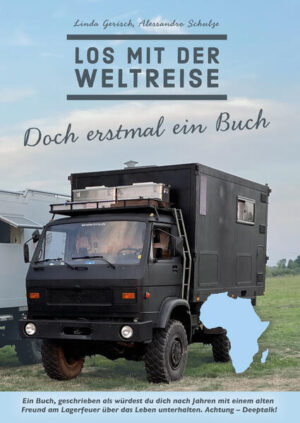 Ein junges Pärchen kaufte sich einen LKW und bereiten diesen, zusammen mit ihrem Hund, für die Reise nach Afrika vor. Es geht um Persönlichkeitsentwicklung, die einflussreichen ersten 25 Jahre eines Menschen und natürlich um Camping.