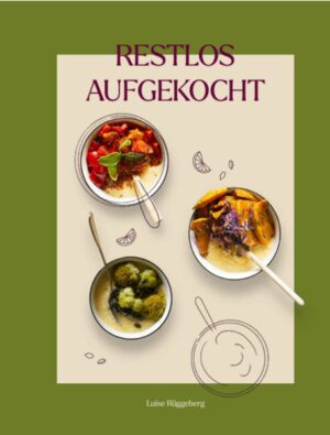 In dem Kochbuch "Restlos AUFGEKOCHT" steht die Vermeidung von Lebensmittelverschwendung und die unkomplizierte Kreation von pfiffigen Gerichten im Vordergrund. Dieses Kochbuch ähnelt einem Handbuch, das durch eine inspirierende und praktische Sammlung von Rezepten, zeigt, wie man in drei Handgriffen aus simplen Zutaten genussreiche Mahlzeiten zaubern kann. Kochbuchautorin Luise Rüggeberg präsentiert ihre Eigenkreationen, die lecker sind und dazu beitragen, Lebensmittelabfälle zu reduzieren und das ganz nebenbei. Mit dem Schwerpunkt auf der ganzheitlichen Verwendung von Zutaten bietet "AUFGEKOCHT" den Lesenden eine neue Perspektive auf die Resteküche und zeigt, wie man kreativ und flexibel in der Küche sein kann. Die Autorin unterbreitet Vorschläge, ohne den Lesenden mit Vorwürfen oder Handlungszwängen zu bedrängen. Die Rezepte in diesem Buch sind unkompliziert und schnell zubereitet, ohne dabei auf Genuss zu verzichten. Von erfrischenden Vorspeisen über herzhafte Hauptgerichte bis zu köstlichen Desserts - jedes Rezept hat einen pfiffigen Twist, der den Geschmackssinn erfreut und die Kreativität beim Kochen anregt. Die Autorin teilt nicht nur ihre Handschrift in der Küche, sondern berichtet auch von ihren ganz persönlichen Geschichten, die sie in ihrer eigenen Küche oder in der Restaurantküche erlebt hat. Durch die Verwendung von einfachen Zutaten, die oft bereits vorhanden sind, und die Reduzierung von Lebensmittelabfällen fördert "AUFGEKOCHT" eine nachhaltige Küchenpraxis und ermöglicht es dem Kochenden, seine kulinarischen Fähigkeiten zu verbessern und neue Geschmacksrichtungen zu entdecken. Umami Geschmäcker werden hierbei vermehrt aufgegriffen, vor allem weil das Kochbuch rein vegetarisch ist und bei den meisten Rezepten auch auf vegane Alternativen hinweist. Die Umami Geschmacksrichtung befriedigt den Fleischhunger und regt zu dem Verzehr von pflanzlicher Kost an. Das Buch umfasst 262 Seiten mit über 70 Rezepten zum Nachkochen. Es gliedert sich auf in die vier Jahreszeiten und darunter in Wochenpläne, die den Lesenden anbieten, wie ein Wocheneinkauf für eine Person aufgehen kann, ohne dass Langeweile in der Zusammenstellung der Rezepte entsteht oder Lebensmittel übrigbleiben. Zusätzlich werden durch Gericht-Baukästen oder Notfallpläne, dem Kochenden eine Flexibilität eingeräumt, um mit Zutaten zu jonglieren und sich auch von den Wochenplänen lösen zu können. Bei diesen Formaten kann der Nutzende selbst entscheiden, wie er die Rezeptvorlage kocht. Die Abmessungen des Hardcovers werden 17x24 cm. Der Verkaufspreis liegt bei 24,90€. "Restlos AUFGEKOCHT“ erscheint im Restlos e.V., der sich nachhaltig und ganzheitlich für die Lebensmittelrettung, Aufklärung und Verwertung einsetzt. Die Hälfte der Gewinne aus dem Buch werden in nachhaltige Projekte zur Förderung der Lebensmittelrettung eingehen, um dem Verein weitere Möglichkeiten zur Verfügung zu stellen und damit der Lebensmittelverschwendung weiterhin und ganzheitlich zu begegnen. Mit dem Handbuch werden Sie lernen, wie man mit Leichtigkeit und Freude köstliche Gerichte aus übrig gebliebenen Zutaten zubereitet und dabei einen Beitrag zum Umweltschutz leistet. Lassen Sie sich von den vielseitigen Rezepten inspirieren und entdecken Sie die Möglichkeiten der Resteküche!