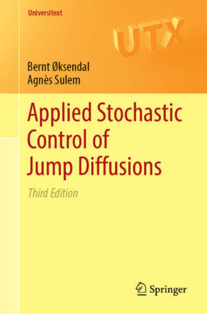 Applied Stochastic Control of Jump Diffusions | Bundesamt für magische Wesen