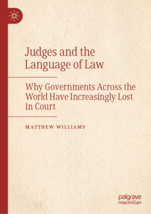 Judges and the Language of Law | Matthew Williams