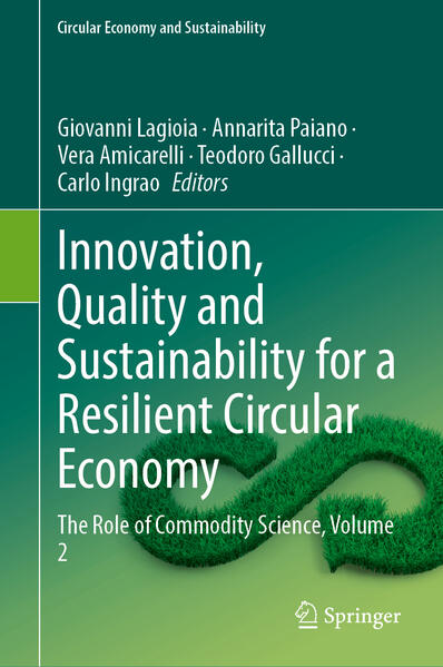 Innovation, Quality and Sustainability for a Resilient Circular Economy | Giovanni Lagioia, Annarita Paiano, Vera Amicarelli, Teodoro Gallucci, Carlo Ingrao