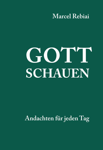 Gute Kost zeichnet sich dadurch aus, dass man auch mit den Augen essen kann. Das trifft buchstäblich auf dieses Buch zu. Es enthält nahrhafte, feste Kost für Geist und Seele, doch gleichzeitig greift man auch mit Freuden nach diesem Band als einem verlegerischen Schmuckstück. In der Bergpredigt bindet Jesus das „Gott Schauen“ an ein reines Herz. Das meint ein Herz, dessen Motive wahr und echt sind. Genau dazu helfen uns diese täglichen, biblischen Anstösse. Wer diese Herzensspiegel auf sich wirken lässt, wird erleben, wie unser Herz dadurch immer Jesus- ähnlicher wird. Kommentar von Geri Keller: Dieses Buch ist eine gewaltige Leistung! Beim Lesen fühlte ich mich immer wieder an die Nachfolge von Bonhoeffer erinnert. Es ist ein genial konzipiertes Andachtsbuch, aber eigentlich mehr noch ein Jüngerschaftsbuch: Wie setze ich meinen Glauben im praktischen Alltag um?