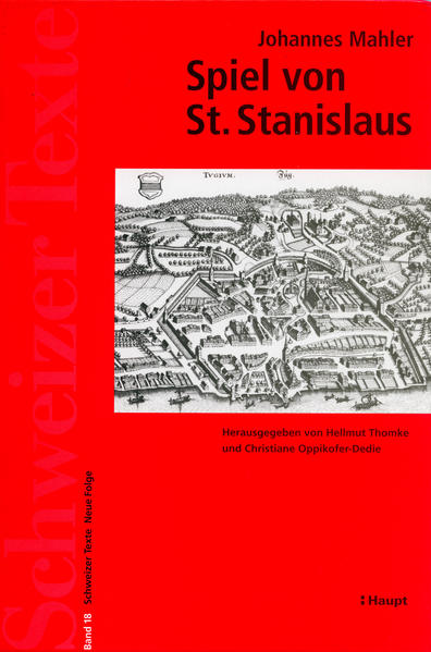 Der Dramatiker Johannes Mahler hat mit seinem 'Spiel von St. Stanislaus' in frühbarocker Zeit ein Werk geschaffen, das von grosser literatur-, theater- und sprachgeschichtlicher Bedeutung ist. Er behielt darin Elemente des mittelalterlichen geistlichen Spiels, des eidgenössischen Bürgerspiels des 16. Jahrhunderts und des Fasnachtspiels bei, übernahm aber zugleich wesentliche Anregungen vom Heiligenspiel und Märtyrerdrama der Jesuiten und begründete im Zeichen der Gegenreformation in der Stadt Zug eine eigenständige Theatertradition, die ein halbes Jahrhundert später in der Aufführung des bedeutendsten schweizerischen Dramas des Barocks, des 'Eidgenössischen Contrafeths' von Johann Caspar Weissenbach gipfelte. Es ist das einzige von Mahlers drei Spielen, von dem einen Aufführung im Jahr 1620 bezeugt ist. Für die Dialektologie ist es eine Fundgrube, weil der Dichter die Bauern und das niedere Volk in Mundart sprechen lässt. Mit der vorliegenden kommentierten Edition, die auf der einzig überlieferten Handschrift in der Klosterbibliothek Einsiedeln beruht, ist nun das gesamte dramatische Werk Mahlers erschlossen.