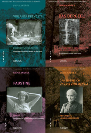 Es gilt eine fast vergessene, grossartige Schriftstellerin neu zu entdecken! Unter dem Pseudonym Silvia Andrea war die Bündner Schriftstellerin Johanna Garbald-Gredig (1840-1935) weit über die Grenzen ihres Heimatkantons hinaus bekannt. Ihre historischen Romane und Prosatexte zu verschiedenen Epochen der Bündner Geschichte erfreuten sich grosser Beliebtheit, aber auch ihre kleinen und feinen Erzählungen fanden grossen Anklang. Dabei ziehen sich wie ein roter Faden starke Frauenfiguren durch das Werk. Nun sind zum ersten Mal einige ihrer erfolgreichsten Texte in einer vierbändigen Ausgabe wieder greifbar.