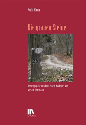 Die Schaffhauser Autorin Ruth Blum (1913-1975) erinnert sich in diesem auto­biografischen Roman an ihren Alltag in der Zeit des Zweiten Weltkriegs, an das bedrohte Leben an der Grenze, die rund um den Kanton Schaffhausen durch graue Steine markiert ist, und hinterlässt damit ein einzigartiges alltagsgeschichtliches Zeugnis einer selbstbestimmten jungen Frau, die in widrigen Zeiten ihren Weg sucht - und findet. Ruth Blum schildert im 1971 erschienenen Roman ihre Jugend im schaffhausischen Weinbauerndorf Wilchingen nahe der deutschen Grenze: ihre frühe Begeisterung für die Literatur, das Schreiben und die Natur, die Ausbildung am Lehrerseminar in Schaffhausen und die Sorgen der vaterlosen Familie während der wirtschaftlich schwierigen Jahre der Zwischenkriegszeit. Nach dem Abbruch ihrer Ausbildung lebt sie in Zürich, wo erste journalistische Aufträge und später der erfolgreiche Erstling «Blauer Himmel, grüne Erde» 1941 ihre schriftstellerische Karriere begründen. Ihre Aufzeichnungen zeugen von den inneren und äusseren Widrigkeiten, mit denen sie als selbstbestimmte, ledige Frau in einer stark polarisierten Geschlechterordnung zeitlebens zu kämpfen hatte. Die dramatischen Jahre des Zweiten Weltkriegs bilden das Ende der Autobiografie dieser vergessenen Schweizer Autorin, deren eindrückliche Aufzeichnungen mit dieser Edition vierzig Jahre nach der letzten Auflage endlich wieder zugänglich sind.