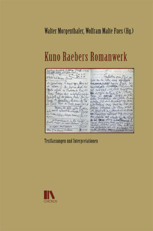 «Auch wenn ich häufig, durchaus nicht immer, mich historischer Stoffe bediene, so sind sie fu?r mich doch nie etwas anderes als poetisches Material: Das heisst, mich interessiert nicht, wie es war, sondern wie es hätte sein können […]. Wenn der Wissenschaftler die Geschichte entmythologisiert, so tue ich genau das Gegenteil: ich remythologisiere sie.» Kuno Raeber (1922-1992) wuchs in einer stark religiös geprägten Familie in Luzern auf, studierte in Basel Geschichte und Philosophie und lebte ab 1958 als freier Schriftsteller in Mu?nchen. Das anlässlich des hundertsten Geburtstags entstandene Buch möchte einen Anreiz schaffen zu verstärkter Beschäftigung mit dem eigenwilligen Autor, dessen Lyrik- und Prosawerk in der deutschsprachigen Literaturgeschichte des 20. Jahrhunderts nicht in Vergessenheit geraten sollte. Das Buch stellt die vier zu Lebzeiten des Autors erschienenen Romane zur Diskussion. In einem ersten, editorischen Teil werden die Romananfänge in Paralleldarstellung von Notizbuchentwurf und publizierter Fassung wiedergegeben. Der zweite, essayistische Teil vereinigt interpretierende Aufsätze ausgewiesener Fachleute. Sie deuten die Romane aus unterschiedlicher Perspektive und thematisieren das Verhältnis des Romanwerks zur u?brigen Prosa und zur Lyrik. Eine Einleitung zu Leben und Werk des Autors ergänzt das Buch.