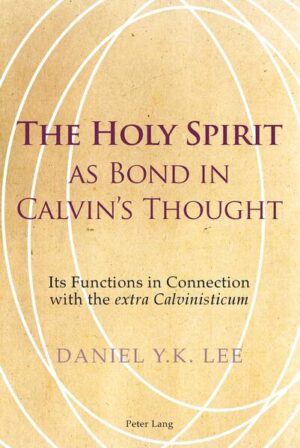 The doctrine of the work of the Holy Spirit is hailed as a special gift from John Calvin to the Church. Its significance has gained increasing recognition even beyond its Reformed origins. In this study, the author contributes to a reappraisal of Calvin’s pneumatology by focusing on its crowning motif, i.e. ‘the Holy Spirit as bond’. Through detailed investigation of Calvin’s writings against the background of the controversies in which he became embroiled, this study traces the emergence and function of this concept in Calvin’s thought. The author shows how closely the development of Calvin’s pneumatology is correlated with his Christological decision in the so-called extra Calvinisticum. In order to transpose the Christological problem of two natures into a problem of offices of the Mediator, Calvin brings to light a corresponding office-pneumatology in the motif of ‘the Holy Spirit as bond’. Any legitimate interpretation of Calvin’s pneumatology or his theology at large cannot afford to overlook the theological impetus of this important motif.