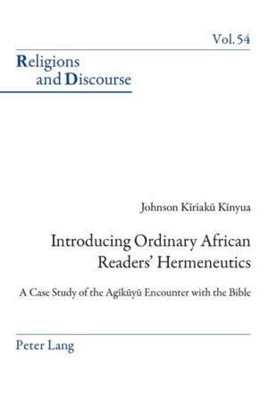 This book introduces the concept «ordinary African readers’ hermeneutics» in a study of the reception of the Bible in postcolonial Africa. It looks beyond the scholarly and official church-based material to the way in which the Bible, and discourses on or from the Bible, are utilized within a wide range of diverse contexts. The author shows that «ordinary readers» can and did engage in meaningful and liberating hermeneutics. Using the Agĩkũyũ’s encounter with the Bible as an example, he demonstrates that what colonial discourses commonly circulated about Africans were not always the «truth», but mere «representations» that were hardly able to fix African identities, as they were often characterized by certain ambivalences, anxieties and contradictions. The hybridized Biblical texts, readings and interpretations generated through retrieval and incorporation of the defunct pre-colonial past created interstices that became sites for assimilation, questioning and resistance. The book explores how Africans employed «allusion» as a valid method of interpretation, showing how the critical principle of interpretation lies not in the Bible itself, but in the community of readers willing to cultivate dialogical imagination in order to articulate their vision. The author proposes an African hermeneutical theory, which involves the fusion of both the «scholarly» and the «ordinary» readers in the task of biblical interpretation within a specific socio-cultural context.