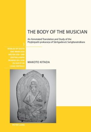 The Sangītaratnākara («The Ocean of Music») written by Śārngadeva in the 13th century is the most important theoretical work on Indian classical music. Its prologue, the Pindotpatti-prakarana («The Section of the Arising of the Human Body»), deals with the Indian science of the human body, i.e. embryology, anatomy, and the Hathayogic heory of Cakras. The sources of this work are found in the classical medical texts (Āyurveda) such as Caraka, Suśruta and Vāgbhata, the Hathayogic texts as well as in the encyclopaedic texts (Purāna). After philologically analyzing the mutual relation and background of these texts, the author demonstrates the reasons why the human body is described in this musicological work. His investigation reveals the Indian mystic thought of body and sound. This study, although an Indological one, is an attempt to answer the universal question what music is, i.e. how music is created in the human body, what the effect of music on the human body is, and what music aims at. The second half of the book consists of a translation of the original text of the Pindotpatti-prakarana, including commentaries, with plenty of annotations.