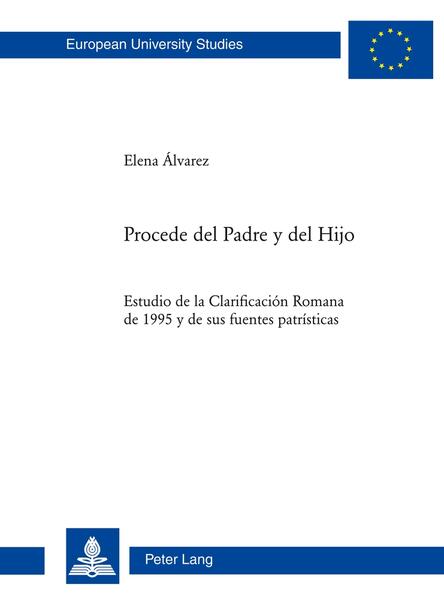 El Filioque es una de las cuestiones más largas y complejas de la historia del dogma cristiano. Se cuenta todavía entre las causas de la división entre católicos y ortodoxos. En 1995, a petición de Juan Pablo II, el Pontificio Consejo para la promoción de la Unidad de los Cristianos publicó un breve texto que expresa la comprensión católica del problema. Entre sus diversas implicaciones, el documento, conocido como Clarificación romana, se centra en los aspectos dogmáticos, que expone a partir de una amplia base de referencias patrísticas. El presente estudio analiza la Clarificación en dos partes. La primera presenta los precedentes históricos y magisteriales del texto, su génesis y sus fuentes, y ofrece una síntesis de las reacciones ecuménicas que siguieron a su publicación. Como vía para un entendimiento, la segunda parte del texto propone una consideración detenida de las fuentes patrísticas, orientales y occidentales. En ella se presentan los principales pasajes sobre el origen del Espíritu Santo y su relación con el Hijo, contextualizados en el pensamiento trinitario de cada Padre. En función de él se valora el uso que ha realizado la Clarificación de sus fuentes.