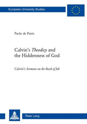 Calvin’s Theodicy has been substantially ignored or simply negated until now on the assumption that the issues raised by the modern problem of evil and Calvin’s discussion of providence and evil would be different. The unspoken premise underlying this conviction is that theodicy is a modern problem, since earlier formulations in no way attempted to justify God’s actions. This book goes decisively in the opposite direction. It aims to understand the core of Calvin’s Theodicy and to demonstrate that one of the most important reasons that prompted Calvin to preach for almost 2 years 159 Sermons on the Book of Job was to «vindicate» God’s justice by demonstrating the meaningfulness of God’s activity in human life. After examining the status of the recent research on Calvin’s Theodicy, this work studies the steps that led the French reformer to his insights and the drafting of the Sermons. Further, it studies the juridical framework of Calvin’s defence of the justice of God. Finally, the author analyses the answers given by Calvin to the problem of human anguish: Why do innocent people suffer? In what way one can still believe in an Omnipotent God?