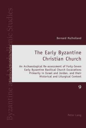The observation that domestic artefacts are often recovered during church excavations led to an archaeological re-assessment of forty-seven Early Byzantine basilical church excavations and their historical, gender and liturgical context. The excavations were restricted to the three most common basilical church plans to allow for like-for-like analysis between sites that share the same plan: monoapsidal, inscribed and triapsidal. These sites were later found to have two distinct sanctuary configurations, namely a Π-shaped sanctuary in front of the apse, or else a sanctuary that extended across both side aisles that often formed a characteristic T-shaped layout. Further analysis indicated that Π-shaped sanctuaries are found in two church plans: firstly a protruding monoapsidal plan that characteristically has a major entrance located to either side of the apse, which is also referred to as a ‘Constantinopolitan’ church plan