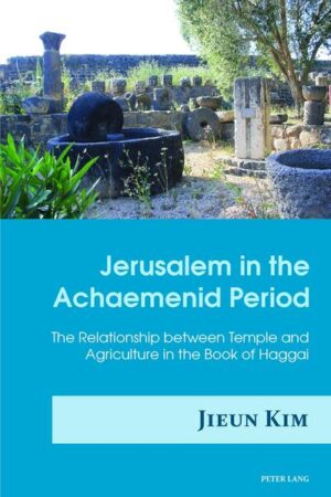 This is the first book to explore the importance of agriculture in relation to the restoration of the Jerusalem temple in the Book of Haggai during the Achaemenid period. Scholars discussing the rebuilding of the temple have mainly focused on the political and social context. Additionally, the missions of Ezra and Nehemiah have been used as a basis for analysing the economy of postexilic Judah. This has, however, understated the wider socio-economic significance of the temple by disregarding the agricultural capacity of Judah. The Book of Haggai is primarily concerned with agriculture and the temple. This analysis of Haggai includes an examination of the temple’s reconstruction from a historical and economic point of view, with agriculture playing a central role. Archaeological records are examined and show that prized commodities such as olives and grapes were produced in and around Jerusalem in large quantities and exported all over the ancient Near East. This book is intended to shed new light on the value of agriculture for the people of Judah and the whole imperial economy. It also presents a new interpretation of the Book of Haggai and a new perspective on the temple economy in Jerusalem.