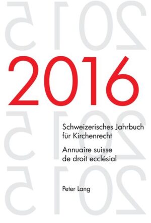 Inhalt: Wolfgang Lienemann: Theologische Grundlagen und Entwicklungen des heutigen Kirchenrechts in evangelischer Sicht-Christian R. Tappenbeck: Die Weiterentwicklung des bernischen Verhältnisses «Kirche-Staat» nach dem Entwurf des Landeskirchengesetzes. Gedanken aus der Perspektive der Reformierten Kirchen Bern-Jura-Solothurn-Christoph Winzeler: Der Nutzen von Religion-rechtliche Orientierungen