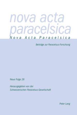Nova Acta Paracelsica 28/2018 | Bundesamt für magische Wesen