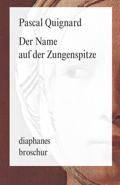 Eine Legende aus grauer Vorzeit. Eine junge Stickerin verspricht einem Unbekannten, seinen Namen im Gedächtnis zu behalten. In Jahresfrist wird er wiederkehren und sie nach seinem Namen fragen. Im Gegenzug erhält die Stickerin jene wundersame Hilfe, auf die sie schon nicht mehr gehofft hat. Und kann deshalb ihren Geliebten heiraten. Aber irgendwann im Verlauf des Jahres fällt ihr der Name nicht mehr ein. Er liegt ihr auf der Zunge. Doch es droht der Tod, sollte der Name nicht wieder zum Vorschein kommen… Lakonisch und makellos wie ein Kristall, dient dieses Märchen für Erwachsene (wie für Kinder) als Dreh- und Angelpunkt für einen erhellenden Essay über die Sprachlosigkeit, das Schreiben und um das Paradox, dass die Unzulänglichkeit der Sprache selbst zum Handeln treibt, zur Handlung wird. Durchwirkt sind diese Reflexionen von der sehr persönlichen Erinnerung eines Ausnahmeschriftstellers an das Kind, das er einmal war - das Kind, das um die stets anwesend-abwesende Mutter kreist, die Nahrung verweigert, von Stummheit befallen ist.