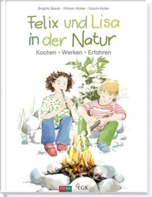 Kinder entdecken die Natur auf genussvollen Streifzügen Das praxistaugliche Natur-Buch für Kinder von 5 bis 12 Jahren Eltern enthält Koch- und Werkanleitungen zu 25 Naturprodukten. Die humor- und stimmungsvollen Illustrationen werden Klein und Gross begeistern. Felix und Lisa machen Entdeckungen in der Natur und finden lauter Kostbarkeiten, aus denen sich die schönsten Dinge herstellen lassen. Zum Sammeln eignen sich Kräuter, Blu¨ten und Fru¨chte, aber auch Steine, Moos, Holz usw. Beim Werken entstehen lustige Trolle, stachlige Igel und bunte Laternen, aus Haselzweigen lassen sich verzierte Stecken schnitzen und damit feine Spiele spielen. Und aus Holunderbeeren gibt es Malfarbe, aber auch einen feinen Kompott. In diesem Buch finden sich unzählige Ideen, um die Natur und ihre Schätze zu erforschen. Felix und Lisa haben auf ihren Entdeckungsreisen alles ausprobiert und können den wissbegierigen und tatenhungrigen Kindern nun ganz genau erklären, auf was man beim Feuermachen achten muss oder wie man aus frischen Himbeeren selber Glace macht, die lecker schmeckt und erst noch gesund ist. Das Buch richtet sich direkt an die Kinder. Die begeisterten Kleinen werden ihre Eltern motivieren, und so vertieft sich nicht nur freudvoll die Beziehung zur Natur, sondern auch diejenige zwischen Kind und Eltern. Dank der Step-by-Step-Bilder lernen die Kinder (und oft auch gleich ihre Väter und Mütter) kochen und backen. Aus dem Inhalt: Gut zu wissen Kochen Küchengeräte Werkzeuge Werken Im Freien Kochen und werken Veilchen Brot mit Quark und Veilchen Löwenzahn Löwenzahnsalat mit Süssmais, Löwenzahnblasrohr-Spiel Stecken Brot am Stecken mit Kräutern und Blumen, Stecken schnitzen / Indianer-Stecken Heisser Stein Fladenbrot vom heissen Stein Hagebutte Hagebuttentee, Hagebuttenkette Spitzwegerich Spitzwegerichsuppe, Spitzwegerichpüppchen u.v.m.