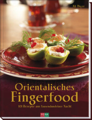 Orientalisches Fingerfood - ein Fest für die Sinne Wer ein Buffet organisiert oder Gäste ungezwungen verwöhnen möchte, findet in diesem Buch eine Fülle köstlicher Rezepte. Ob Fleischtiger, Vegetarier oder Veganer, ob Gross oder Klein: Für jeden Geschmack findet sich eine Auswahl köstlicher Kleinigkeiten. Buffetideen runden das sinnliche Rezeptbuch ab. Unkompliziert und völlig anders als die üblichen Häppchen sind die orientalisch inspirierten Genüsse, die Ali Biçer serviert. Sein Fingerfood ist ein Fest für die Sinne, bei dem sich die Küchen des Balkans, Griechenlands, des Libanon und der Türkei in kurdischen, persischen, arabischen und jüdischen Kochtraditionen begegnen. Über 100 Rezepte für kalte und warme, pikante und süsse Kleinigkeiten, darunter auch viele vegetarische, machen schon beim Lesen und Betrachten der Fotos Appetit. Da hilft nur eines: Ausprobieren und geniessen! Ein gemeinsames Essen mit einem Fingerfood-Buffet gibt den Gästen die Möglichkeit, sich frei zu bewegen und mit allen in Kontakt zu kommen. Die kleinen, von Hand essbaren Köstlichkeiten werden von jedermann geliebt. Der Gastgeber kann alles in Ruhe vorbereiten, um sich dann ganz den Gästen widmen zu können. Hier finden sich lauter Rezeptideen für Buffet-Hits, von köstlichen Dips und Pasten, erfrischenden Vorspeisen und unwiderstehlichem Gebäck über vegetarische Köstlichkeiten und solche mit Fleisch oder Fisch. Zum harmonischen Abschluss wartet ein Reigen orientalischer Süssigkeiten. Die Rezepte eignen sich aber auch für den kleinen Haushalt: Gekühlt bleiben die Häppchen bis eine Woche frisch und sind damit ein idealer Lunch für Berufstätige. Rund die Hälfte der Rezepte ist vegetarisch. Für den kurdischen Dichter, Filmschaffenden, Theatermacher und Koch Ali Biçer ist Essen so sinnlich wie Liebe und Kunst. Aus dem Inhalt: Pasten, Saucen, Dips Gipfel des Ararat, Scheherazade, Auberginen- Paste, Zigeuner-Paste, Ali-Baba-Paste, Haydarla, Gefangener grüner Engel, Sesam-Traubensirup-Paste, Auberginen-Sesam-Paste Kühles Tabbouleh, gefüllte Muscheln, kurdische Nomadenkugeln, Feigen mit Ziegenkäse, Lachsrollen, Cherrytomaten mit Thunfisch, Auberginen mit Schafskäse Gebäck Brennnessel-Börek, Ali-Baba-Brötchen, Teigtaschen, Mardschana-Brot, Samosa, Ali-Baba-Pide, Spinat-Börek Vegetarisch Ali-Baba-Vegi-Kebab, Bakora, gefüllter Lauch, Perle des Sultan, Linsen-Köfte, gefüllte Weinblätter Fleisch, Fisch Gefüllte Bonitokugeln, Sardellenrouladen, Schwertfisch-Spiess, diverses Gemüse mit Fleischfüllung, pikante Rohfleischköfte, Tataren-Börek, Kohlrouladen Süsse Verführung Baklava, kurdische Pralinen, Pistazienrollen, gefüllte Feigen Buffet-Ideen Geburtstag, Kinder, Veganer, Vegetarier, Business, Hochzeit