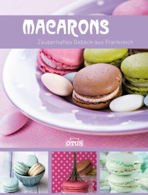 Macarons:Das luftig-leichte Trendgebäck aus Frankreich erfreut sich auch hierzulande immer größerer Beliebtheit. Den kleinen Baiserkeks aus Mandelmehl mit der feinen, cremigen Füllung gibt es in zahlreichen Geschmacksrichtungen. In diesemBuch finden Sie eine erlesene Auswahl köstlicher Rezepte. Die allseits beliebten Macarons sind zudem eine tolle Geschenkidee für jeden Anlass!