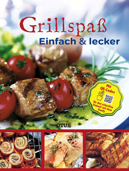 Endlich beginnt sie wieder, die Zeit des geselligen Grillens mit Freunden und Verwandten! Dieses Buch hilft Ihnen dabei, Abwechslung auf Ihren Grill zu bringen. Von marinierten Schlemmer-Fischspießen über Schweinerippchen mit Paprika-Anis-Gemüse bis hin zu Truthahnspießen reichen die Rezeptvorschläge. Tipps rund ums Grillen der verschiedenen Fleisch-, Fisch- und Geflügelsorten geben wertvolle Hinweise für die Zubereitung! Zudem können für den schnellen Einkauf sämtliche Einkaufslisten zu allen Rezepten via QR-Code aufs Handy geladen werden. So steht der Grillsaison nichts mehr im Wege!