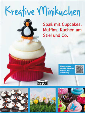 Klein, aber fein: Cupcakes, Muffins, Kuchen am Stiel, Brownies und viele mehr - die Vielfalt der Minikuchen kennt keine Grenzen. So lernen Sie hier kreative Varianten kennen, die Sie im Handumdrehen zaubern können. Das Buch ist nach Jahreszeiten gegliedert, sodass Sie schnell zu jedem Anlass einen passenden Minikuchen finden. Lassen Sie sich inspirieren! Zudem können für den schnellen Einkauf sämtliche Einkaufslisten zu allen Rezepten via QR-Code aufs Handy geladen werden. Viel Spaß beim Nachbacken!