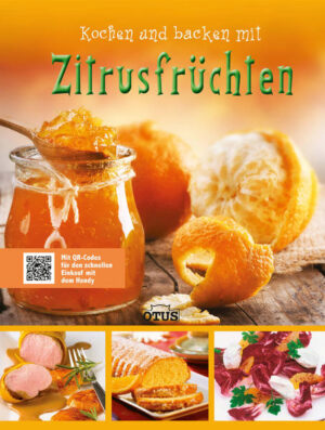 Entdecken Sie Zitrusfrüchterezepte, die Sie das ganze Jahr über genießen können! Mit ihrem herrlich saftigen Geschmack und einem hohen Gehalt an Vitamin C sind Zitrusfrüchte ein Plus für Gaumen und Gesundheit. Zitronen, Orangen, Grapefruits und Co. entfalten eine fantastische Geschmacksvielfalt von bitter und säuerlich bis süß und aromatisch. Zitrusfrüchte sorgen für eine besondere Note und verfeinern pikante Gerichte wie Fisch, Fleisch und Nudeln. Sie bringen Frische in Säfte und Cocktails und verleihen Süßspeisen und Gebäck Leichtigkeit. Zudem können für den schnellen Einkauf sämtliche Einkaufslisten zu allen Rezepten via QR-Code aufs Handy geladen werden.