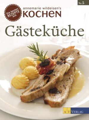 Erfolgsautorin Annemarie Wildeisen hat für diese neue Kochbuchreihe die schönsten Rezepte aus ihrer Zeitschrift KOCHEN zusammengestellt. Fotos: Andreas Fahrni