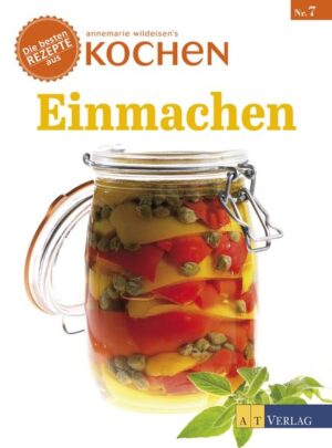 Einkochen, Einmachen oder Einwecken ist wieder in Mode. Anders als beim Einfrieren werden Gemüse und Früchte dadurch nicht nur haltbar gemacht, sondern auch schmackhaft verfeinert. Ob in Essig oder Öl eingelegt, als feines Chutney, als Konfitüre oder Sirup, legen auch Sie sich einen feinen Vorrat für ernteärmere Tage an.