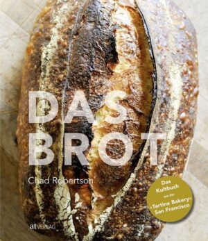 Das Brot der »Tartine Bakery« in San Francisco ist legendär. Herrliche Brotlaibe und Baguettes, handwerklich gefertigt, mit knuspriger Kruste, locker-luftigem Innenleben und betörendem Duft. Dieses unverwechselbare Brot hat Kultbäcker Chad Robertson entwickelt, nachdem er über zehn Jahre bei den besten Bäckern in den Vereinigten Staaten und Frankreich das Handwerk erlernt hatte und in seinem ersten kleinen Holzofen Brot zu backen begann. In diesem Buch verrät er das Geheimnis seines legendären Brots. In detaillierten Anleitungen und zahlreichen Schritt-für-Schritt-Fotos zeigt er anschaulich und bestens nachvollziehbar, wie aus nicht mehr als Mehl, Wasser und Salz sein aussergewöhnliches Brot entsteht. Durch kleine Variationen der Bestandteile, Mengenverhältnisse und Vorgehensweise gelangt man vom Grundrezept weiter zu Pizza und Baguette, zu Brioche, Croissant und Frühstücksbrötchen. In welch leckere Gerichte sich Brot vom Vortag verwandeln lässt, zeigen schliesslich über 30 süsse und herzhafte Rezepte, von Bruschette und Sandwiches über Brotsalate und Suppen bis zu Desserts.