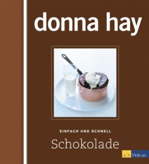 Dona Hays 60 schönste Rezepte mit Schokolade - von Kleingebäck, Törtchen und Muffins über die besten Kcuhen und Torten bis hin zu den unwiderstehlichsten Desserts.