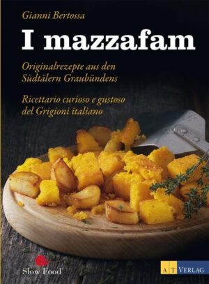 Die italienischsprachigen Täler Sdbündens - Puschlav, Bergell, Misox und Calancatal - bieten einen reichen Schatz alter, überlieferter Gerichte, die wiederzuentdecken sich lohnt. Es ist eine klassische 'Cucina povera' - einfach, währschaft und bodenständig, beruhend auf den Grundzutaten, welche die oft kargen Verhältnisse boten. Kartoffeln, Kastanien, Mais- und Buchweizenmehl, verschiedene Gemüse und Wildkräuter wurden ergänzt durch das, was Stall, Wald und Fluss hergaben. Die Gerichte waren in erster Linie dazu bestimmt, den Hunger zu stillen. 'I mazzafam' (Hungertöter) aus gebratenen Kartoffeln und Polenta ist denn auch der vielsagende Name einer solchen typischen Speise. 75 Rezepte zeigen, mit welcher Kreativität die Bergbewohner ihre beschränkten Mittel einsetzten und daraus abwechslungsreiche und schmackhafte Gerichte schufen. Begleitet werden sie durch eine informative und fundierte Einführung in die Geschichte und (Ess-) Kultur der Südtäler Graubündens.