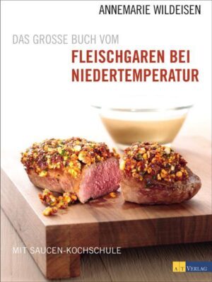 Ein zartes Stück Fleisch will perfekt gegart sein. Die beste und einfachste Methode dafür ist das Garen bei Niedertemperatur. Annemarie Wildeisen praktiziert diese schonende Art der Fleischzubereitung seit über zwanzig Jahren und hat zum Thema mehrere, äußerst erfolgreiche Kochbücher geschrieben. Ihr Bestseller 'Fleisch sanft garen bei Niedertemperatur' hat sich über 200 000-mal verkauft. In ihrem neusten Buch fasst sie ihre immense Erfahrung, aber auch neue Erkenntnisse zum sanften Garen von Fleisch zusammen. Und weil zu einem guten Stück Fleisch in der Regel auch eine perfekte Sauce gehört, zeigt sie zudem die genaue Zubereitung der wichtigsten Grundsaucen, ihre Abwandlungen, aber auch viele Tipps und Tricks aus der langjährigen Praxis des Saucenkochens. Über 20 Rezepte für Beilagen vervollständigen das Buch und machen es zu einem großen Standardwerk der Fleischküche.